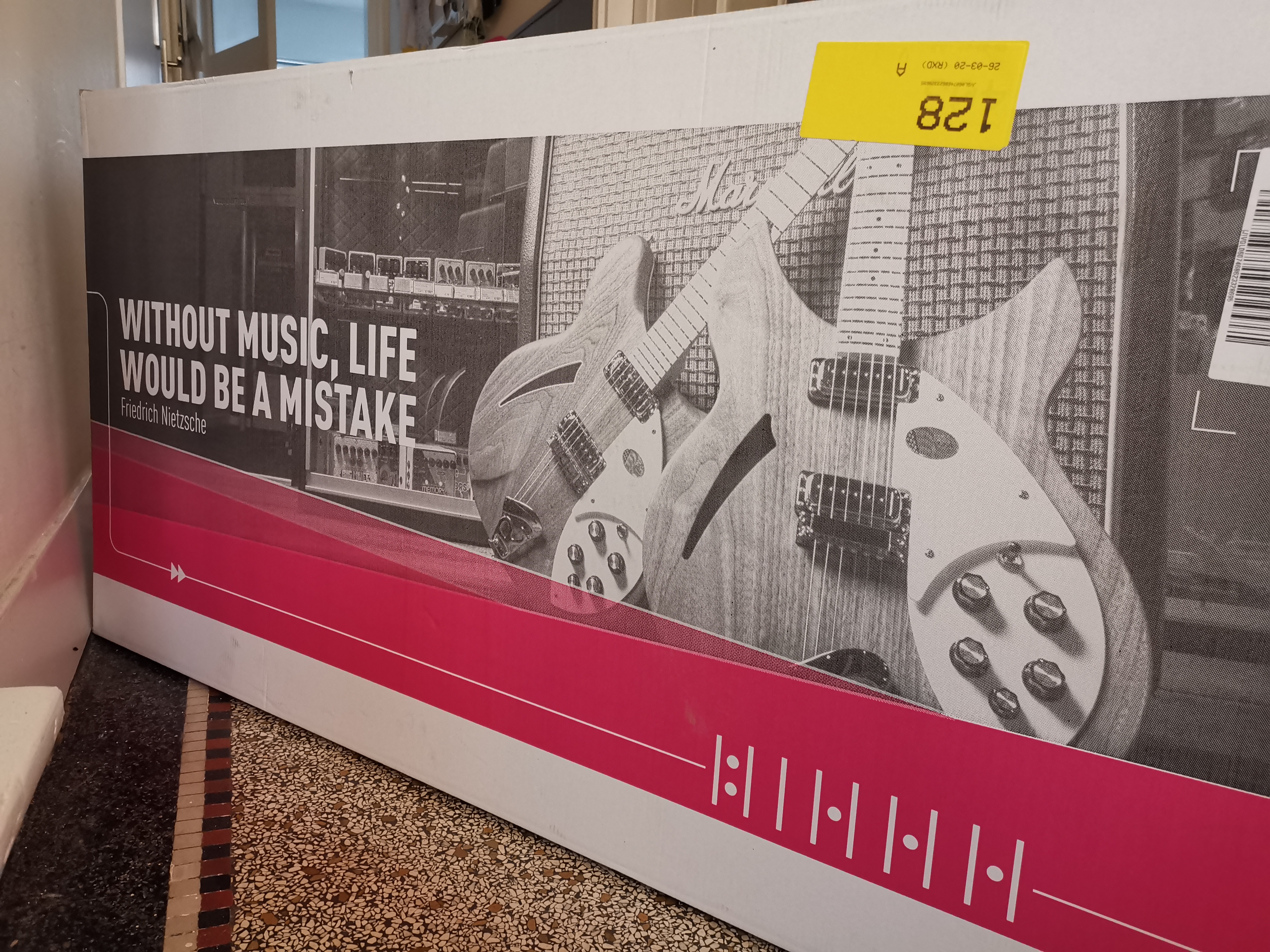 De doos waarvan iedere muzikant het leuk vindt om ‘m te openen…