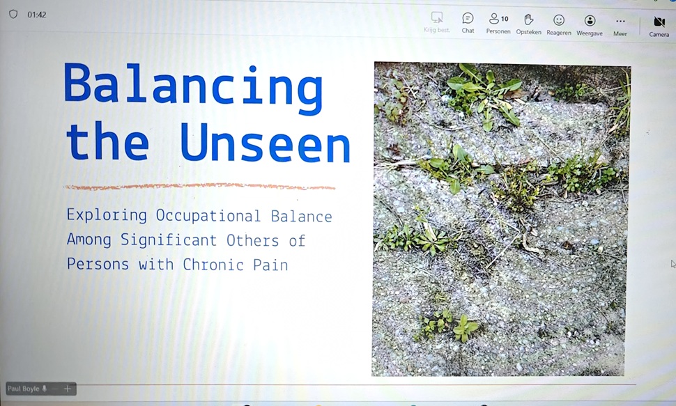 Balancing the unseen: aandacht voor naasten bij chronische pijn