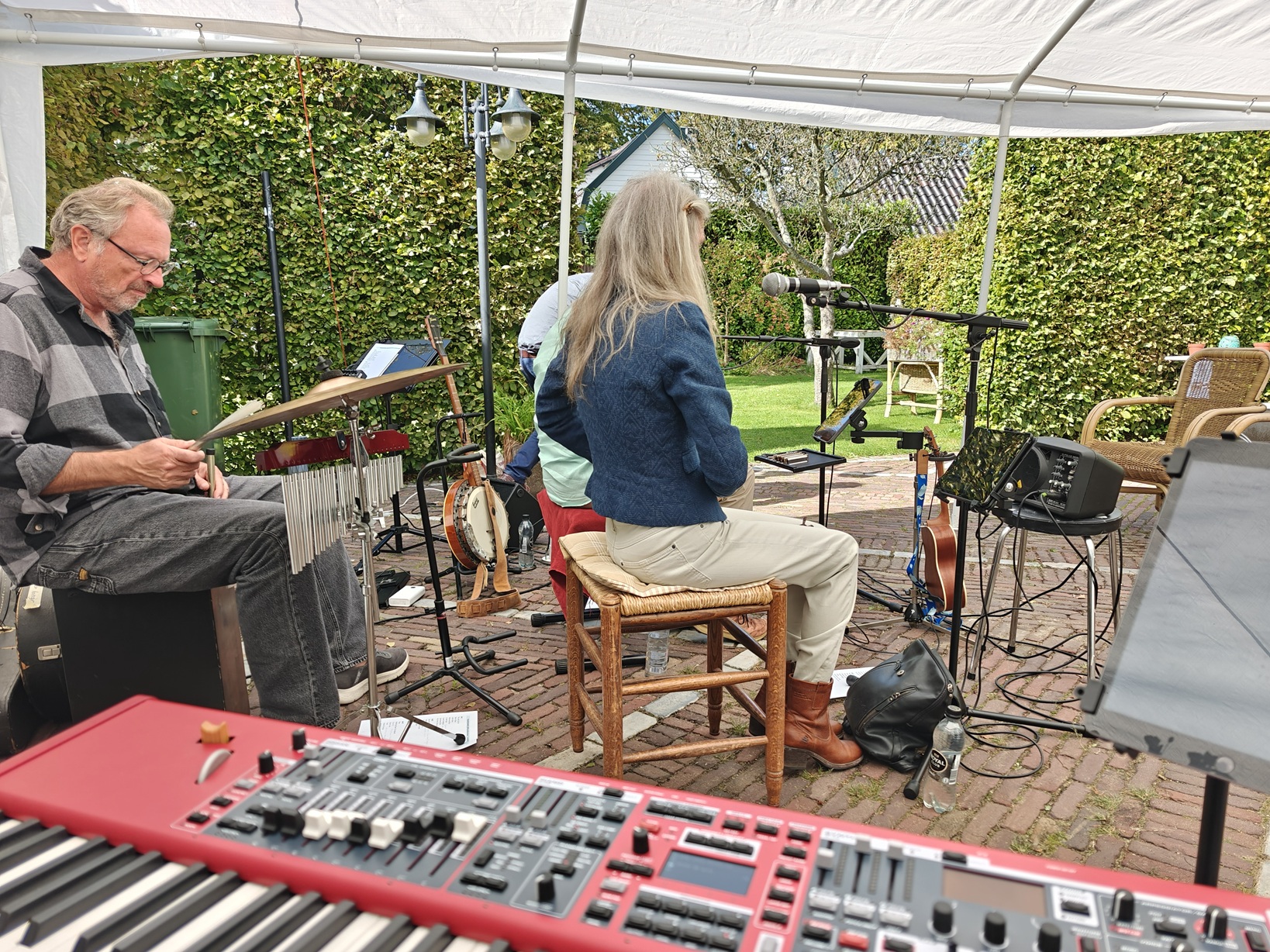 Dopamine in een Muziektuin in Castricum